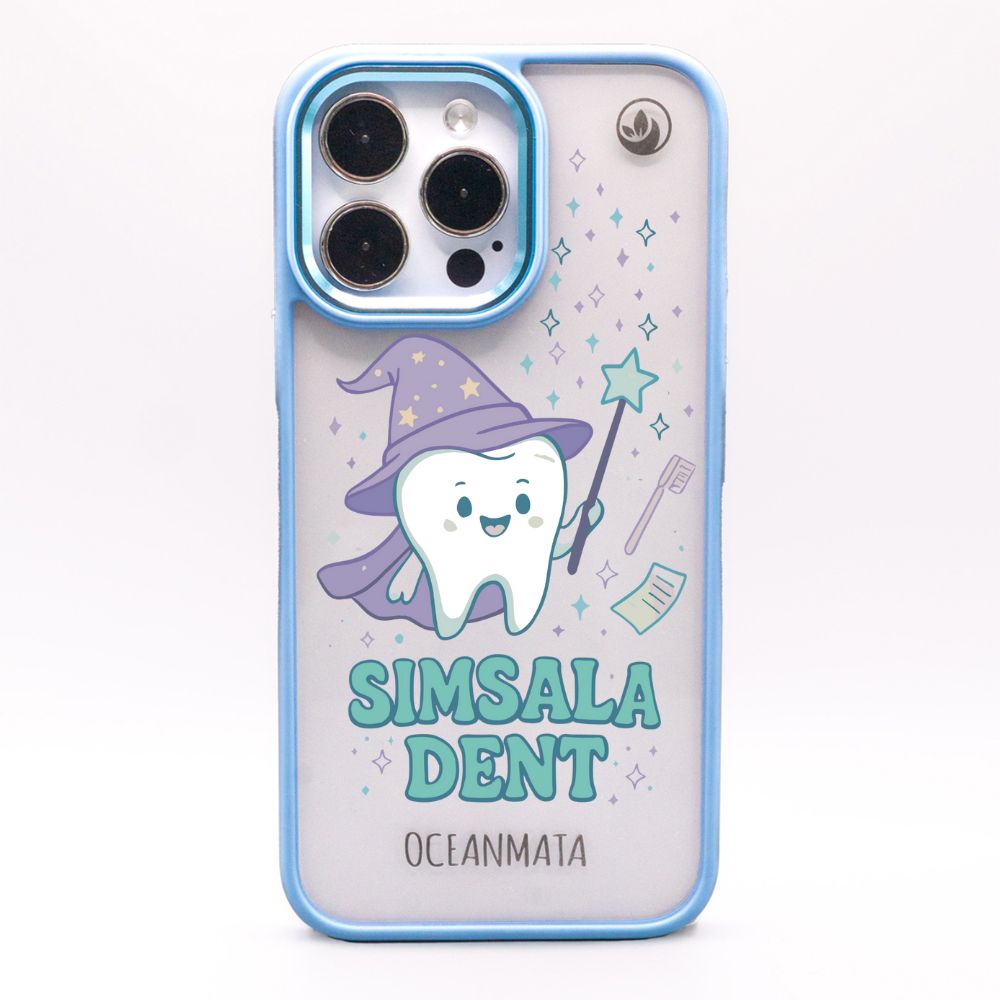 iPhone 11 pro Hülle - Welle blau - "Simsaladent" - nachhaltig