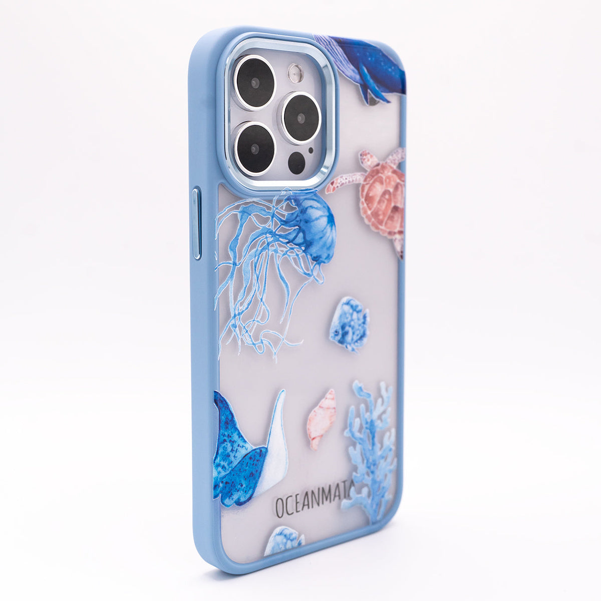 iPhone 15 pro Hülle - Schildkröte bunt - "Turtle & Friends" - nachhaltig