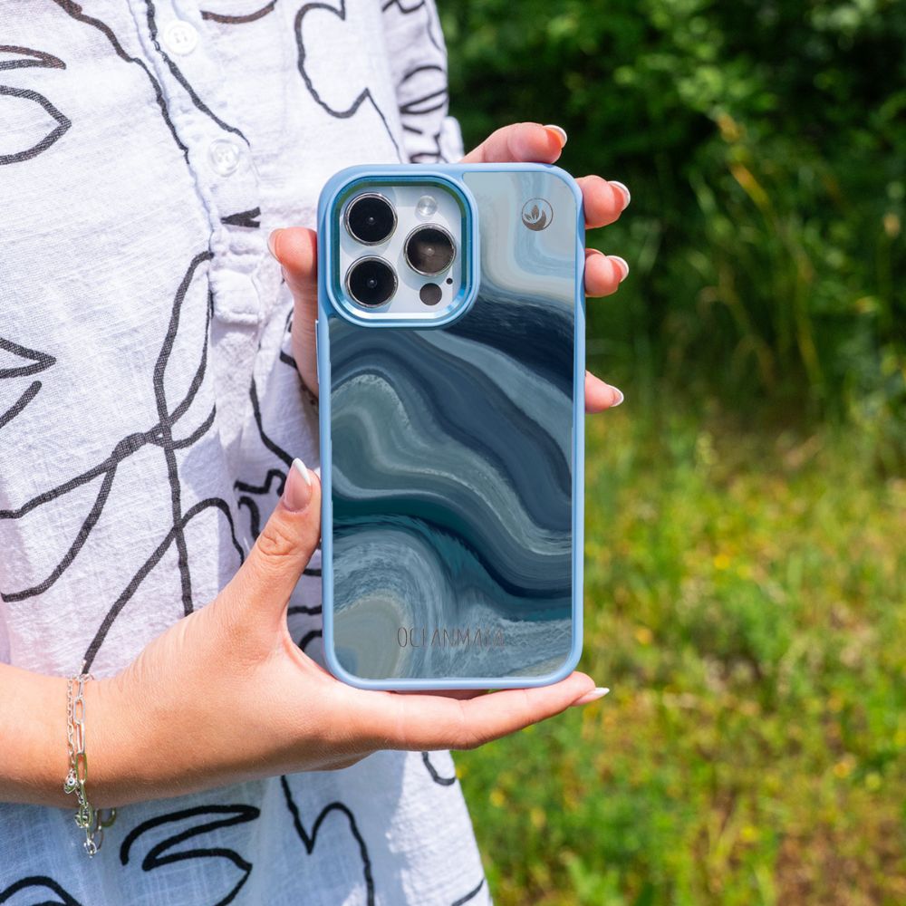 iPhone 14 Hülle - Welle - "Wave" - nachhaltig