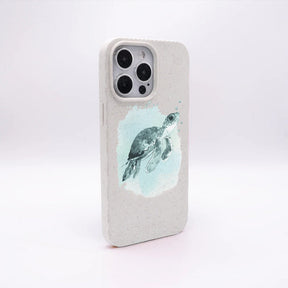 Biologisch abbaubare Handyhülle iPhone SE/7/8 Babyturtle — kompostierbar — Rückseite