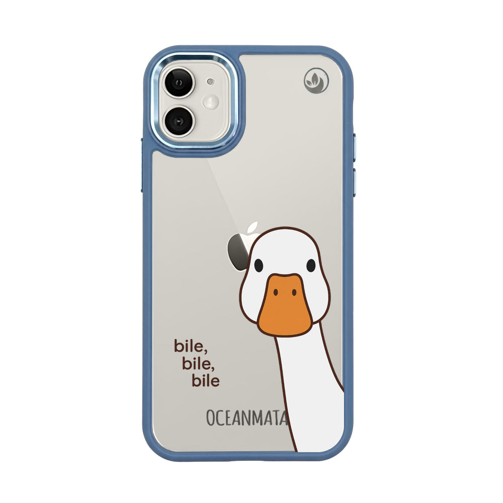 iPhone 11 Hülle - Ente weiß - "Bile Bile Bile" - nachhaltig