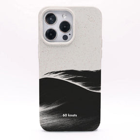 iPhone 15 pro max Hülle - Düne weiß - "60knots" - nachhaltig