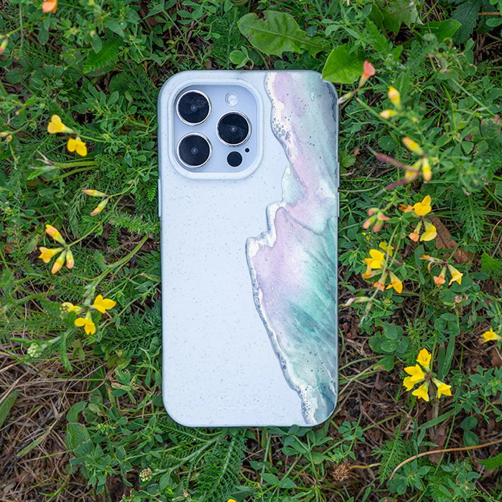 Biologisch abbaubare Handyhülle iPhone 13 Bluehour — kompostierbar — Bonus