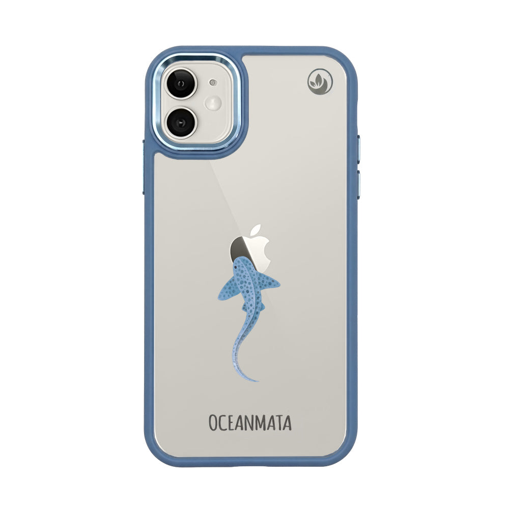 iPhone 11 Hülle - Leopardenhai blau - "BlueLeopard" - nachhaltig