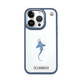 iPhone 14 pro max Hülle - Leopardenhai blau - "BlueLeopard" - nachhaltig