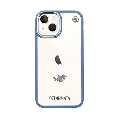 iPhone 13 mini Case - Shark blue - "Captain Shark" - sustainable