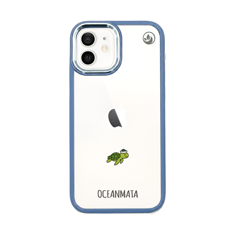 iPhone 12 mini Hülle - Schildkröte - "Captain Turtle" - nachhaltig