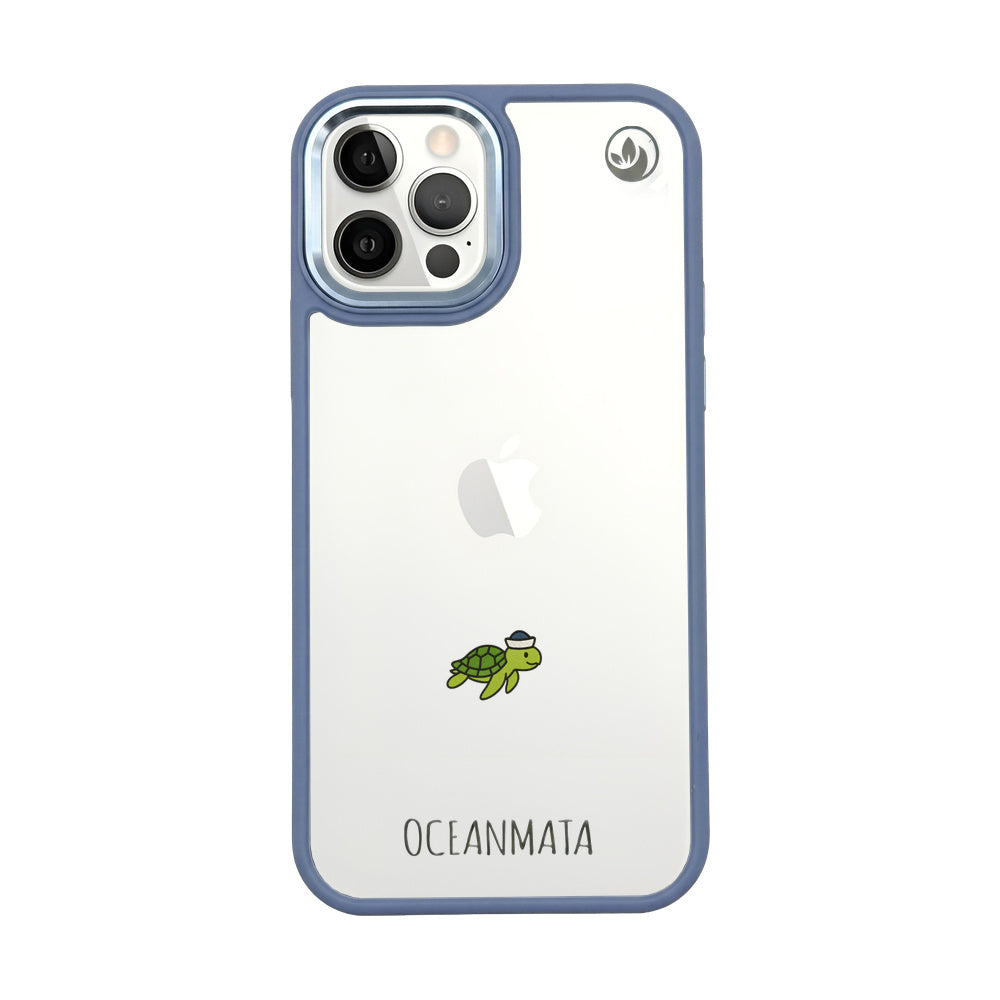 iPhone 12 pro / iPhone 12 Hülle - Schildkröte - "Captain Turtle" - nachhaltig