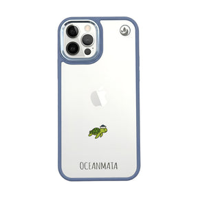 iPhone 12 pro / iPhone 12 Hülle - Schildkröte - "Captain Turtle" - nachhaltig