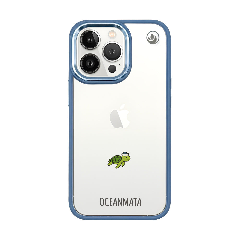 iPhone 13 pro Hülle - Schildkröte - "Captain Turtle" - nachhaltig