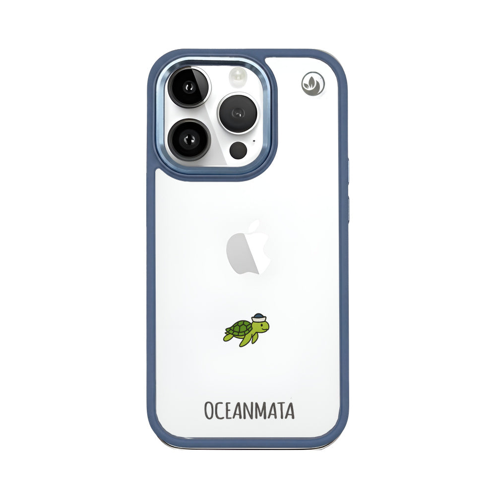 iPhone 14 pro Hülle - Schildkröte - "Captain Turtle" - nachhaltig