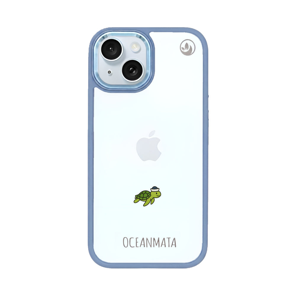 iPhone 15 Hülle - Schildkröte - "Captain Turtle" - nachhaltig