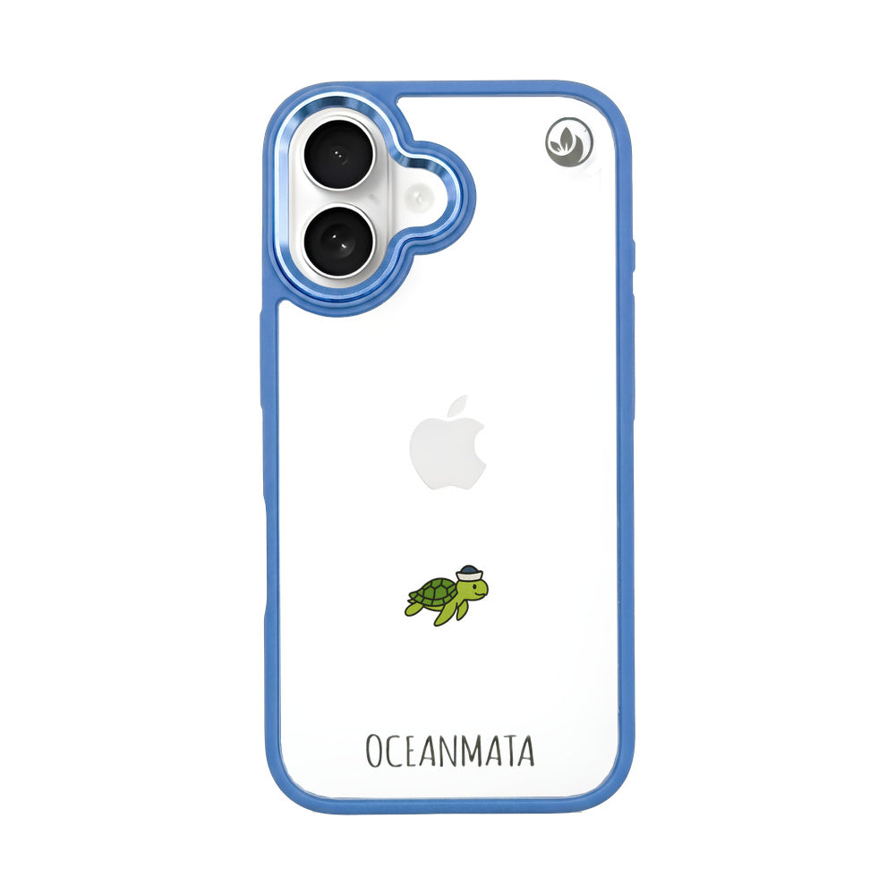 iPhone 16 Hülle - Schildkröte - "Captain Turtle" - nachhaltig