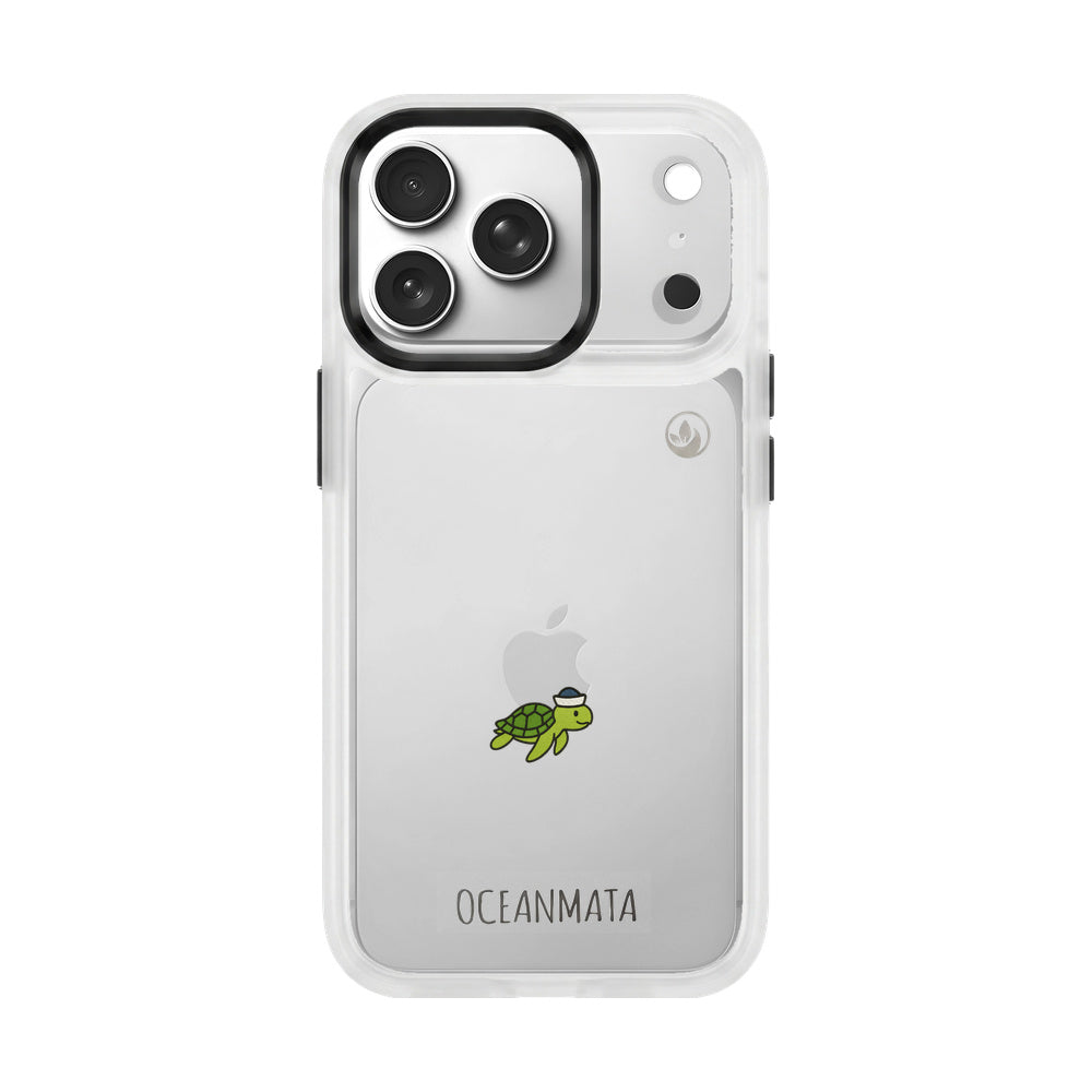 iPhone 17 pro max Hülle - Schildkröte - "Captain Turtle" - nachhaltig