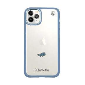 iPhone 11 pro Hülle - Wal blau - "Captain Whale" - nachhaltig