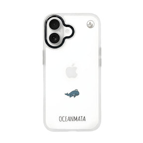 iPhone 17 Hülle - Wal blau - "Captain Whale" - nachhaltig