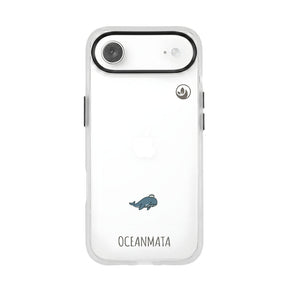 iPhone 17 Air Hülle - Wal blau - "Captain Whale" - nachhaltig