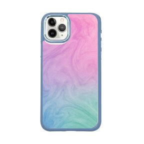 iPhone 11 pro Hülle - "Colored Marble" - nachhaltig