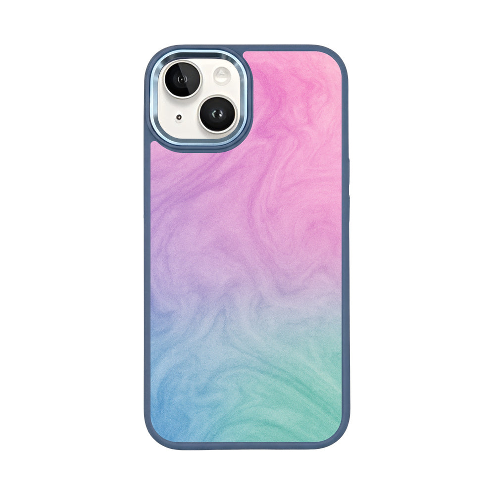 iPhone 14 Hülle - "Colored Marble" - nachhaltig