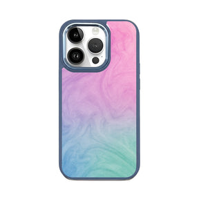 iPhone 14 pro Hülle - "Colored Marble" - nachhaltig