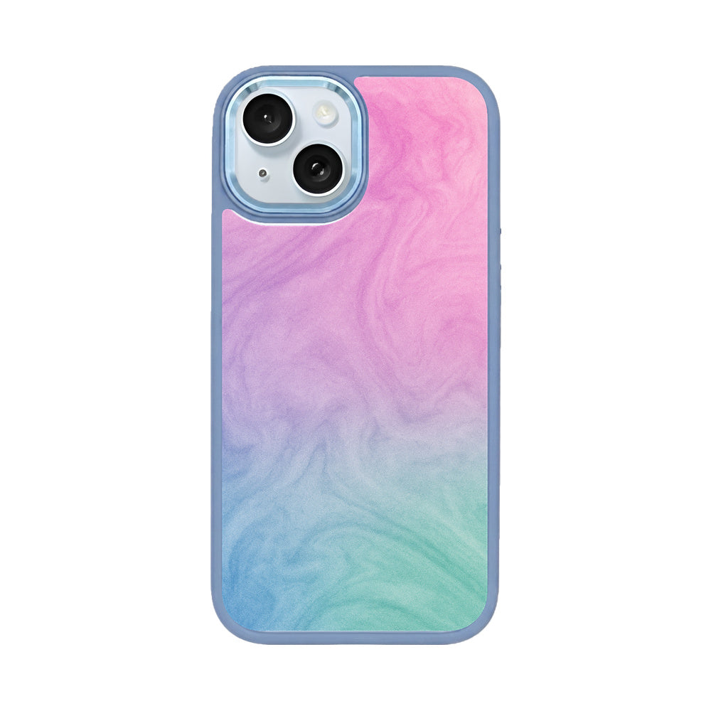 iPhone 15 Hülle - "Colored Marble" - nachhaltig