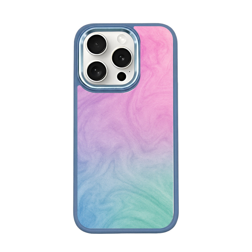 iPhone 15 pro max Hülle - "Colored Marble" - nachhaltig