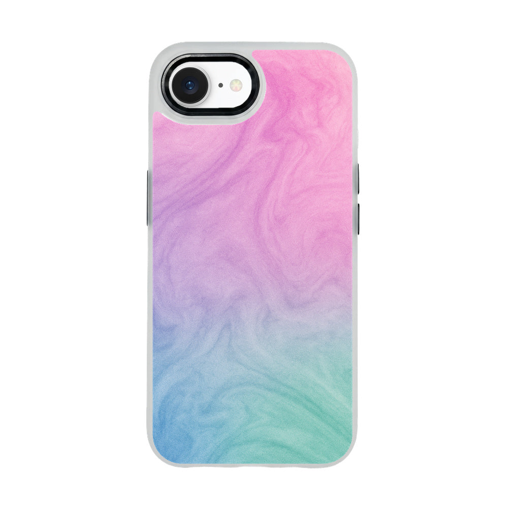 iPhone 16e/17e Hülle - "Colored Marble" - nachhaltig