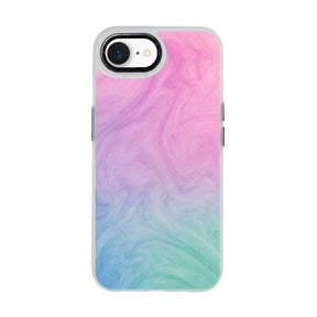 iPhone 16e/17e Hülle - "Colored Marble" - nachhaltig