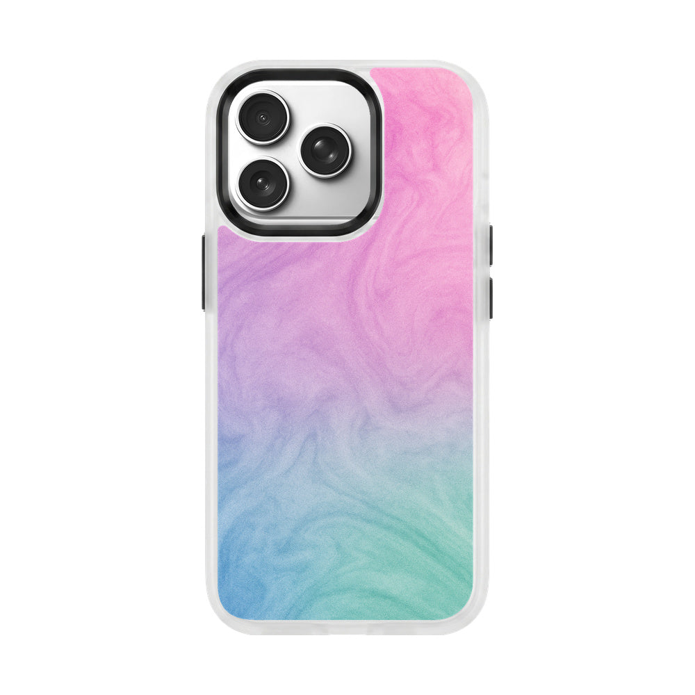 iPhone 17 pro Hülle - "Colored Marble" - nachhaltig
