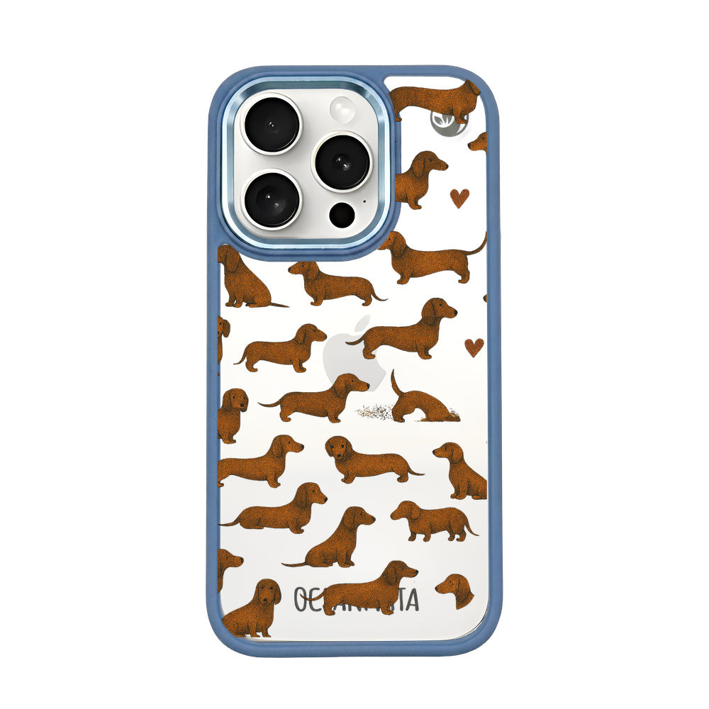 iPhone 15 pro  Hülle - Dackel - "Dackel" - nachhaltig