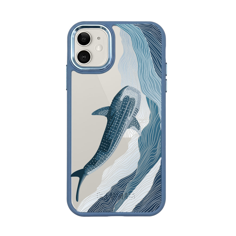 iPhone 11 Hülle - Walhai blau - "DeepWater" - nachhaltig