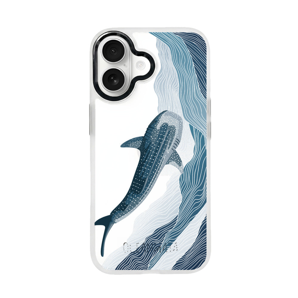 iPhone 17 Hülle - Walhai blau - "DeepWater" - nachhaltig