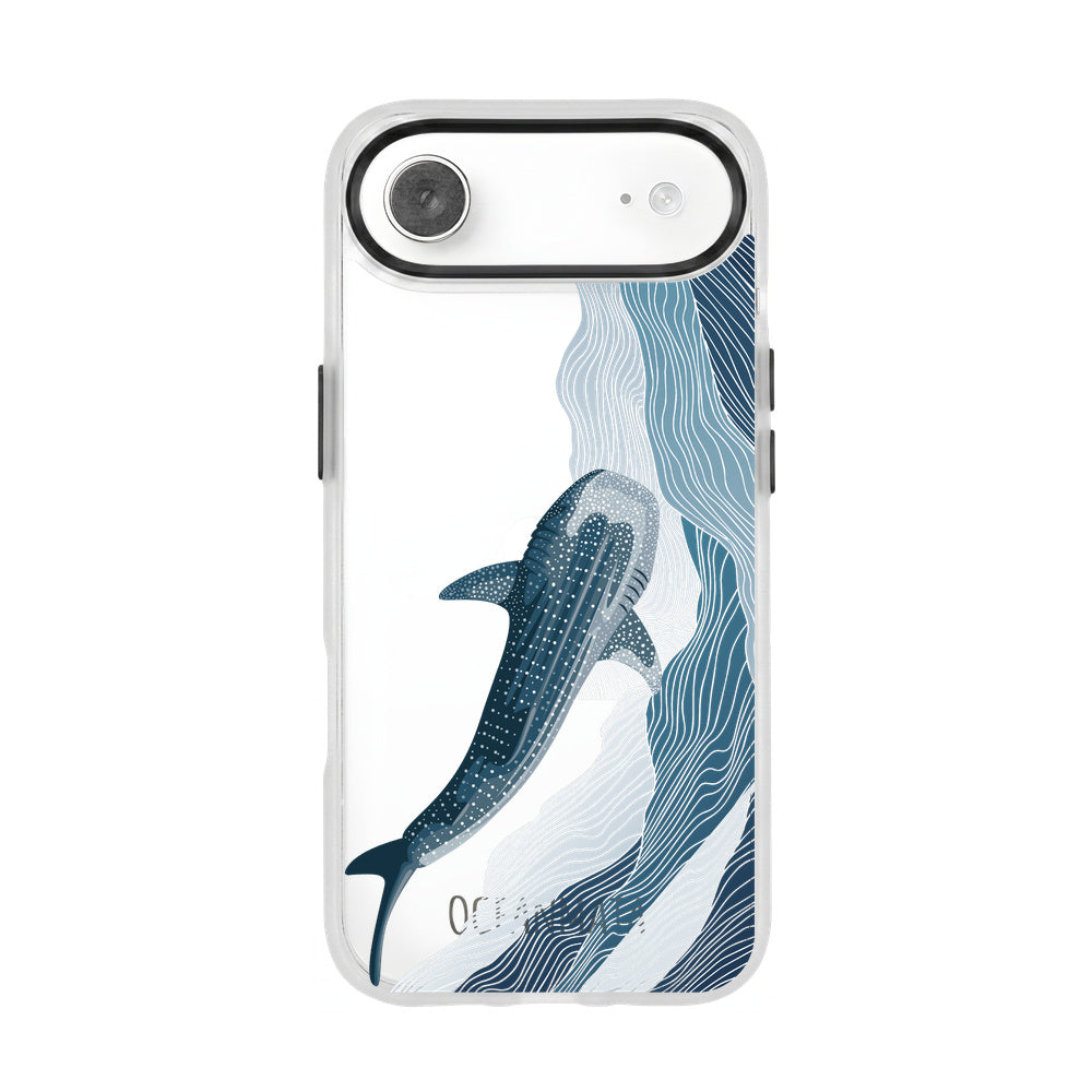 iPhone 17 Air Hülle - Walhai blau - "DeepWater" - nachhaltig