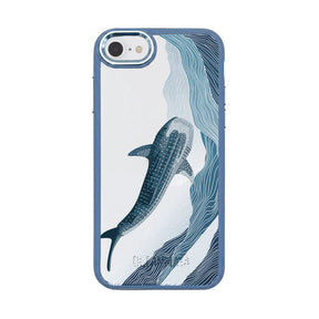iPhone SE/7/8 Hülle - Walhai blau - "DeepWater" - nachhaltig