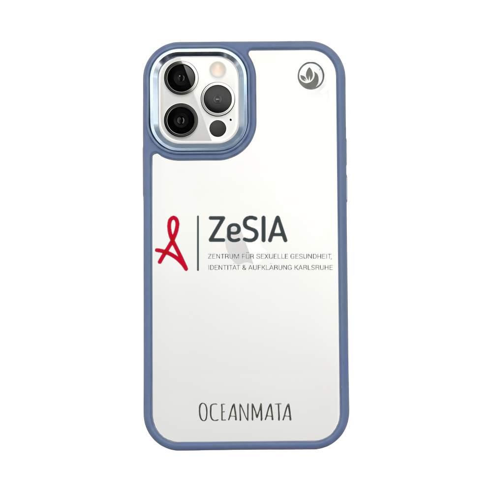 ZeSIA Karlsruhe × OceanMata Clear Case – iPhone 12 Pro / iPhone 12 (Pattern)