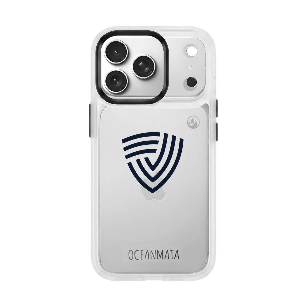 ECB Tax Advisors × OceanMata Clear Case – iPhone 17 Pro Max (Sample)