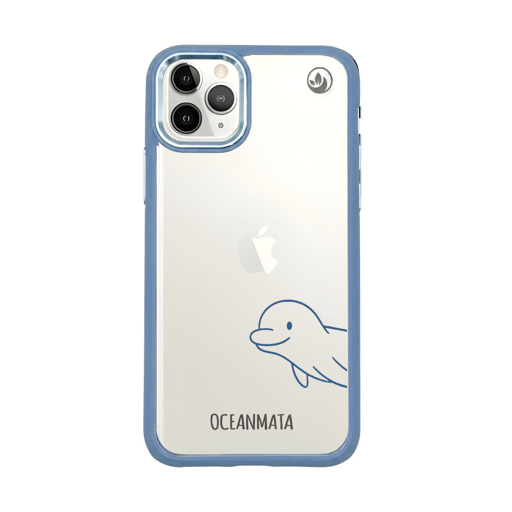 iPhone 11 pro Hülle - Delfin - "Finni" - nachhaltig