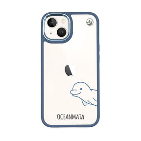 iPhone 13 Hülle - Delfin - "Finni" - nachhaltig