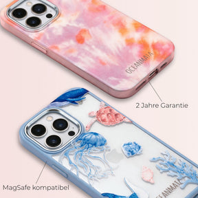 Biologisch abbaubare Handyhülle iPhone 17 Orcafamily — kompostierbar — Garantie & MagSafe-Kompatibilität
