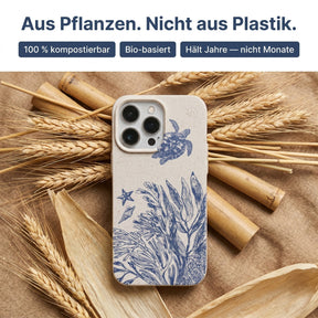 Biologisch abbaubare Handyhülle iPhone 17 Mantawave — kompostierbar — Material