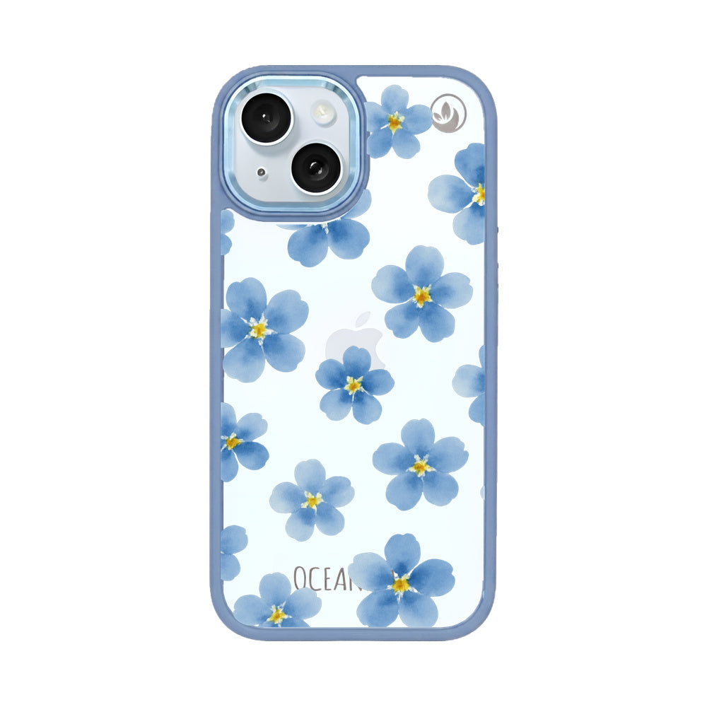iPhone 15 Hülle - vergissmeinnicht - "forget-me-not" - nachhaltig