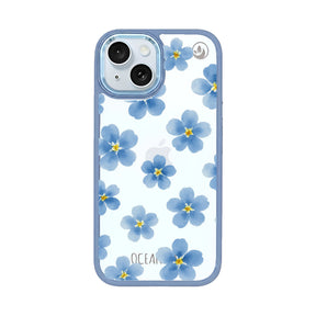 iPhone 15 Hülle - vergissmeinnicht - "forget-me-not" - nachhaltig