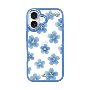 iPhone 16 Hülle - vergissmeinnicht - "forget-me-not" - nachhaltig