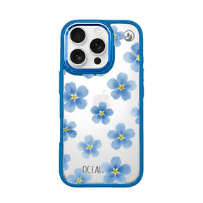 iPhone 16 pro Hülle - vergissmeinnicht - "forget-me-not" - nachhaltig