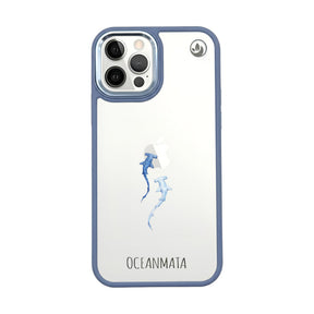 iPhone 12 pro / iPhone 12 Hülle - hai blau - "Hammerhead" - nachhaltig