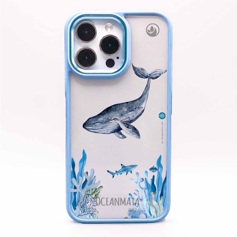iPhone 14 Hülle - Meer blau - "Ocean" - nachhaltig