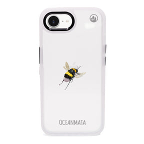 iPhone 16e Hülle - Hummel blau - "Bumblebee" - nachhaltig