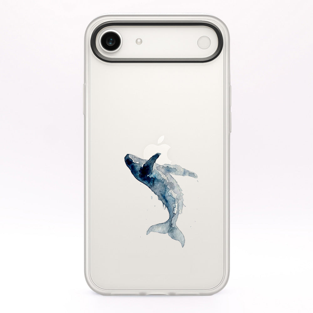 iPhone 17 Air Hülle - Wal blau - "Joy" - nachhaltig