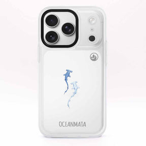 iPhone 17 pro Hülle - hai blau - "Hammerhead" - nachhaltig