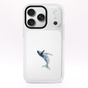 iPhone 17 pro Hülle - Wal blau - "Joy" - nachhaltig